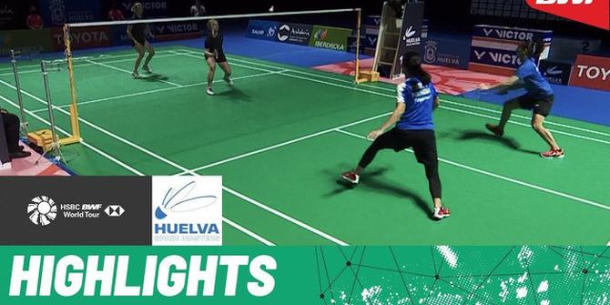 VIDEO: Highlights Final Spain Masters 2021, Yulfira Barkah / Febby Valencia Tundukkan Ganda Putri Denmark