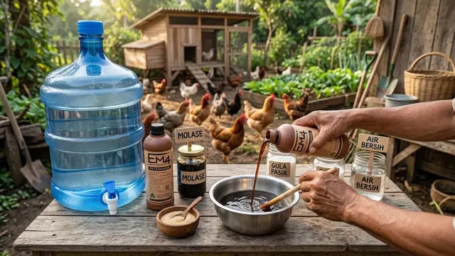 Cara Membuat Fermentasi Pakan Ayam