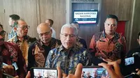 Kepala BNN Komisaris Jenderal Martinus Hukom dalam peringatan Hari Anti Narkoba Internasional di Pekanbaru. (Liputan6.com/M Syukur)