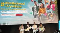 Indosat Ooredoo Hutchison menggelar kompetisi film pendek SOS 2023, mengajak anak-anak muda untuk setop hate speech di media sosial (Liputan6.com/ Agustin Setyo Wardani)