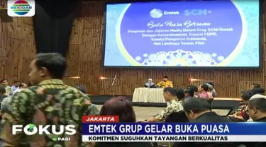 Imam Sudjarwo menyampaikan komitmen untuk memberikan tayangan berkualitas, dan bernuansa Islami selama Bulan Ramadan, agar tercipta kedamaian.