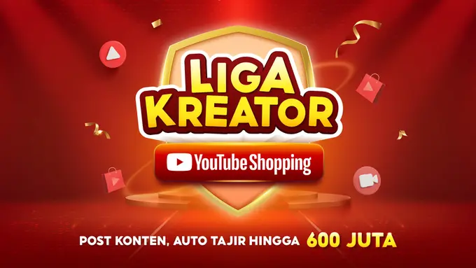 Liga Kreator YouTube Shopping