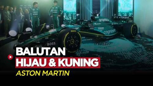 VIDEO: Lebih Elegan, Ini Dia Mobil Baru dari Aston Martin untuk Formula 1 Musim Depan