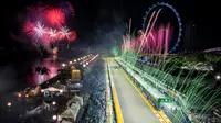The Chainsmokers hingga Ariana Grande bakal tampil memeriahkan F1 GP Singapura yang akan berlangsung pada 17 September 2017. (Crash)