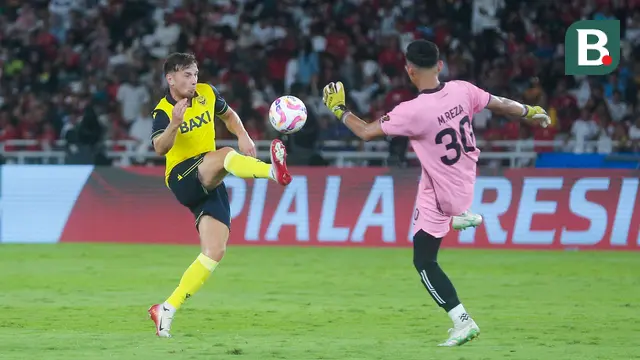  Telat Panas, Liga Indonesia All Star Dibungkam Oxford United di Piala Presiden 2025