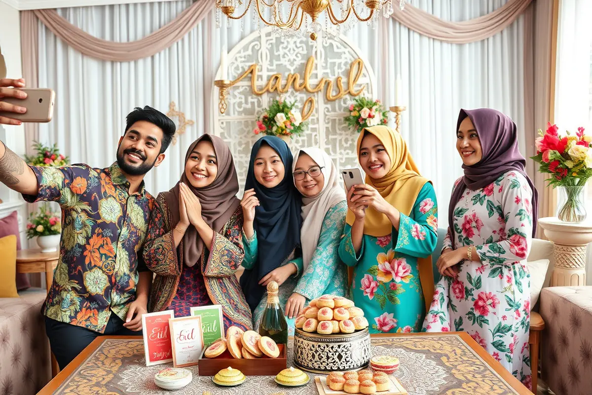 Tips Agar Tetap Fit di Hari Raya Meski Banyak Makanan Manis dan Bersantan