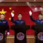 Nie Haisheng (56) Liu Boming (54) dan Tang Hongbo (45) akan menjadi astronot China pertama yang mendarat di tahap awal stasiun ruang angkasa, yang disebut Tiangong atau Istana Surgawi (AP)