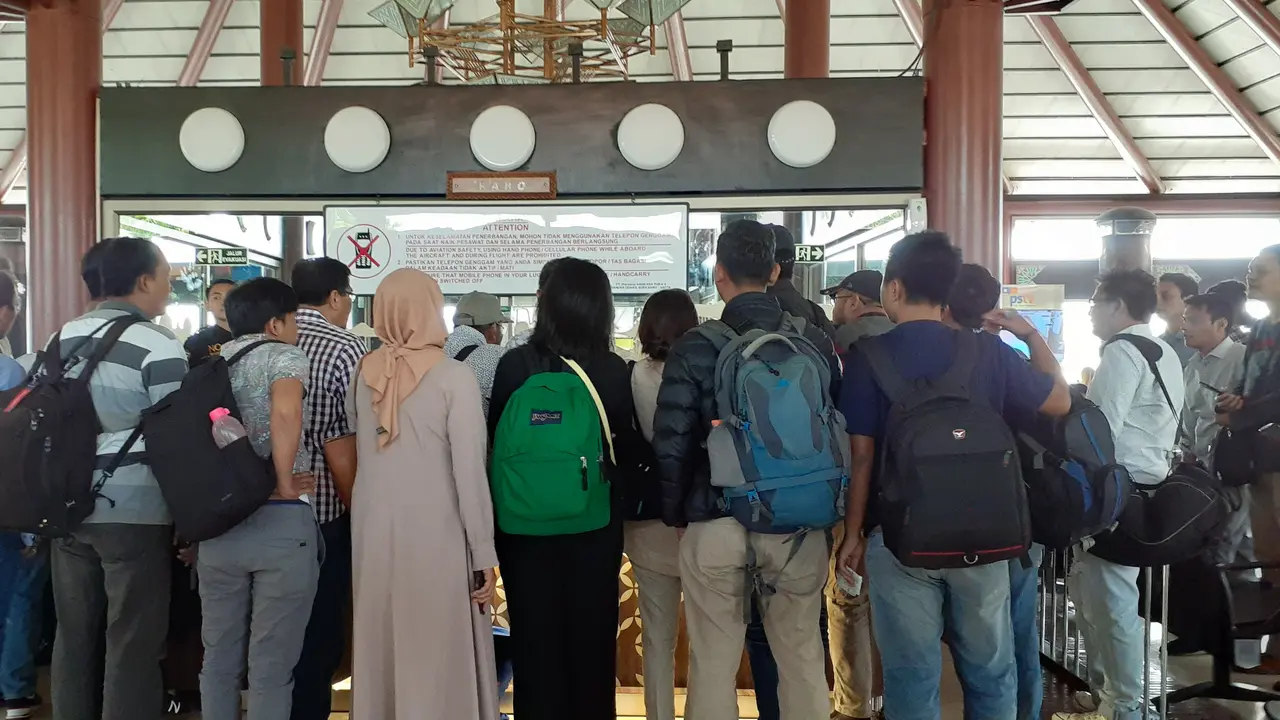 Penumpang Sriwijaya AIr yang dibatalkan