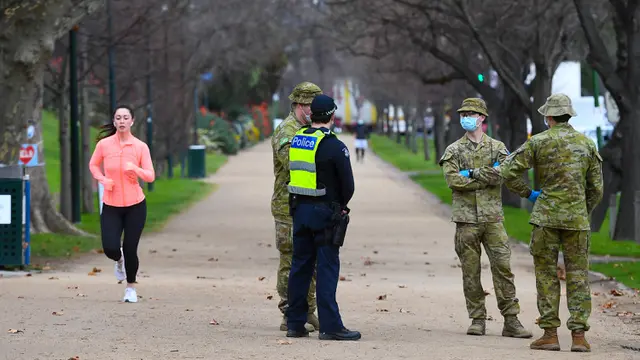 Darurat Corona COVID-19, Militer Dikerahkan di Melbourne
