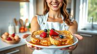 cara membuat french toast ©Ilustrasi dibuat Stable Diffusion