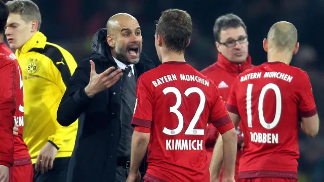Bayern Munchen Menahan Laju Borussia Dortmund