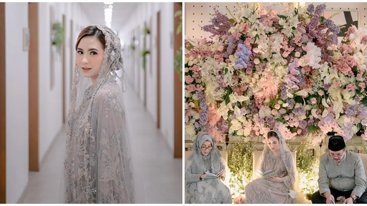6 Potret Pengajian Ashilla Eks Blink Jelang Pernikahan, Penuh Kebahagiaan