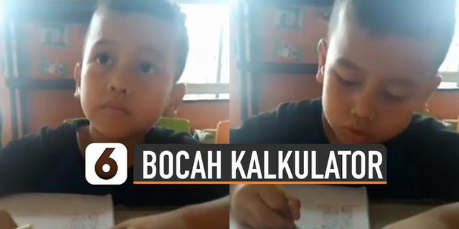 VIDEO: Hebat, Bocah Bisa Hitung Cepat Seperti Kalkulator