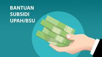 Banner Infografis Subsidi Upah 2022 ke 8,8 Juta Pekerja Segera Cair. (Liputan6.com/Trieyasni)