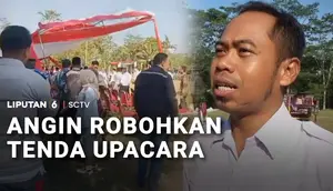 Angin Robohkan Tenda, Tamu Undangan Kocar-Kacir