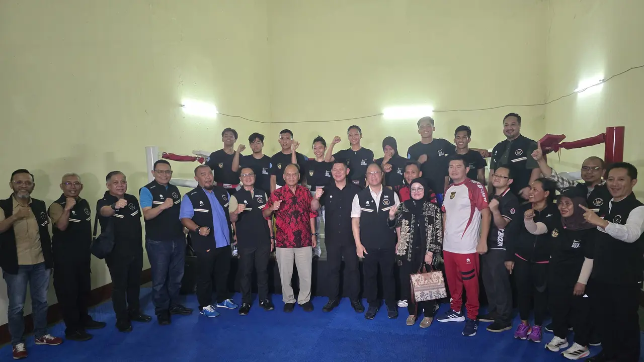 CdM SEA Games 2025 mengunjungi pelatnas kickboxing Indonesia