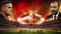 Cover prediksi Timnas Indonesia vs Oman. (Bola.com/AI-Generated/Gemini)
