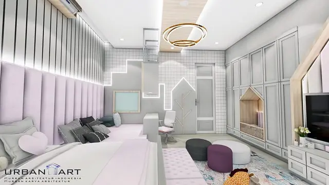 6 Potret Desain Kamar Anak Aurel Hermansyah dan Atta Halilintar, Mewah dan Elegan