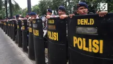 Pada sidang Ahok sebelumnya, polisi hanya menerjunkan sekitar 3 ribu personel.