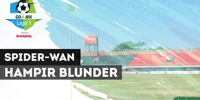 VIDEO: Wawan Hendrawan Hampir Blunder Saat Hadapi PSMS