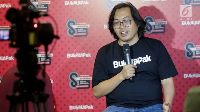 CEO  Bukalapak Achmad Zaky