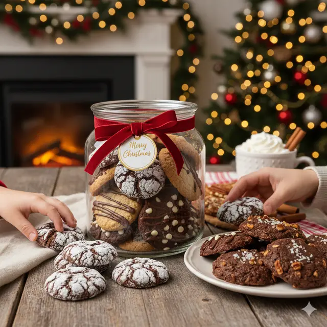 Camilan Natal Sederhana untuk Menemani Kumpul Keluarga (Foto: Gemini AI)