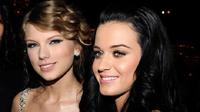 Taylor Swift dan Katy Perry (AFP)