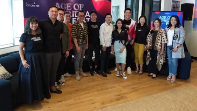 Konferensi pers IdeaFest 2019. Liputan6.com/Keenan Pasha