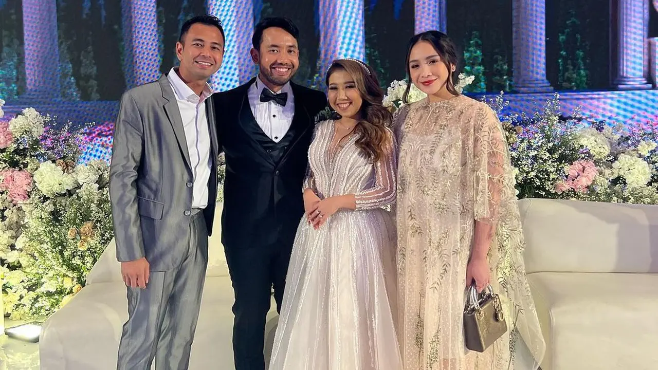 Raffi Ahmad hadir di resepsi pernikahan Kiky Saputri (Instagram/raffinagita1717)