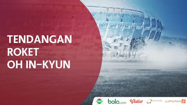 Tendangan Roket Oh In-Kyun berhasil membawa Persib Bandung unggul 1-0 atas Arema FC.