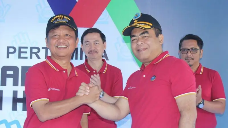 Penandatangan MoU Gerakan Pertamina Anti Narkoba & HIV/AIDS