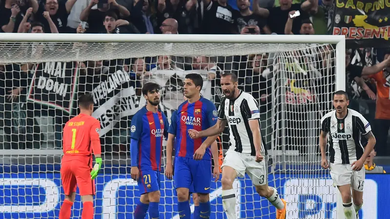 Cuplikan Video Juventus Hajar Barcelona di Liga Champions