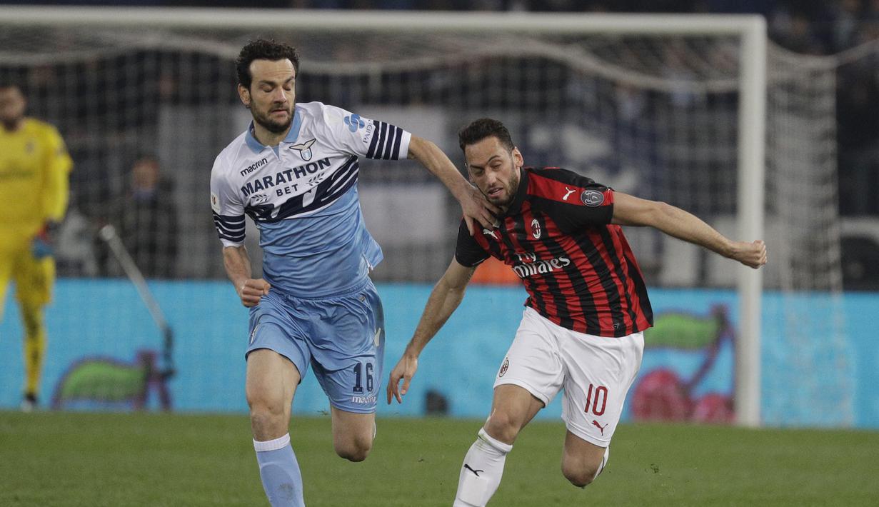 Foto Imbangi Lazio Di Olimpico Ac Milan Buka Asa Lolos Ke Final Coppa Italia Dunia Bola Com