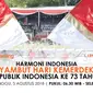 Live Streaming Harmoni Indonesia 2018. (Liputan6.com/Abdillah)