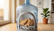 Cara Membuat Rumah Kucing DIY dari Galon Bekas yang Nyaman dan Mudah Dibersihkan