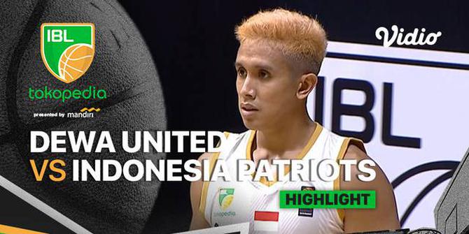 VIDEO: Menang Besar atas Indonesia Patriots, Dewa United Surabaya Belum Terkalahkan di IBL 2022