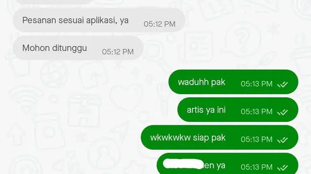 8 Chat Driver Ojol dan Calon Penumpang Ini Penuh Drama, Kocak Banget