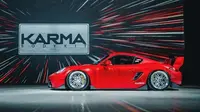 Porsche Cayman dengan balutan body kit garapan Karma Bodykit. (ist)