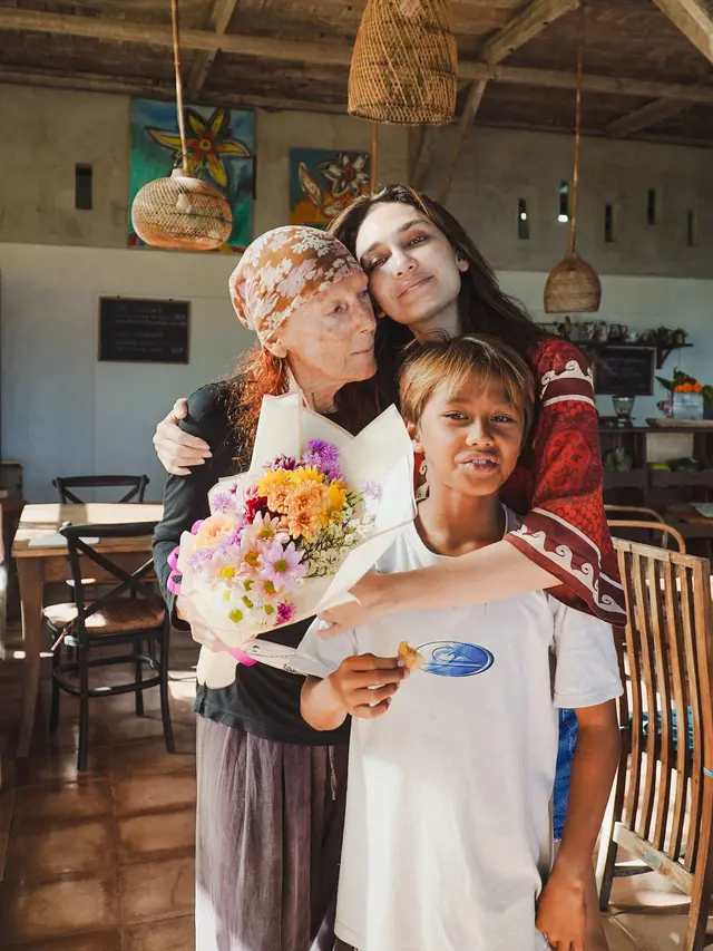 Potret keponakan Luna Maya, anak Tipi Jabrik (Instagram/lunamaya)