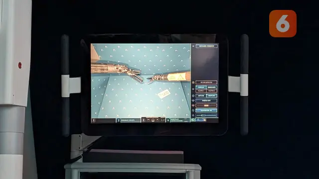 Unik, Pita Peresmian Hospital Picaso Malaysia Digunting dengan Bantuan Robot Bedah