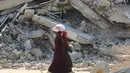 Situasi dan kondisi kemanusiaan di Gaza semakin memprihatinkan, dengan kekurangan pangan dan medis yang parah serta lebih dari 300 orang meninggal karena kelaparan. (Eyad BABA/AFP)