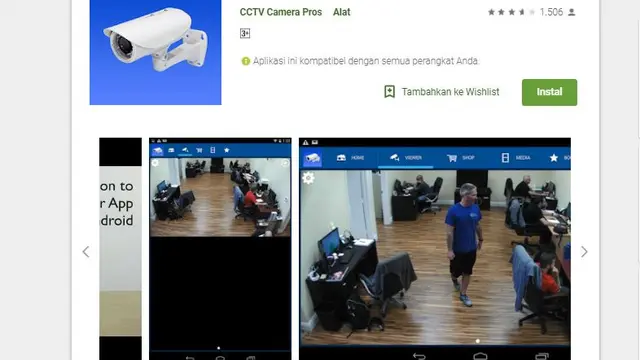 Aplikasi iCamViewer