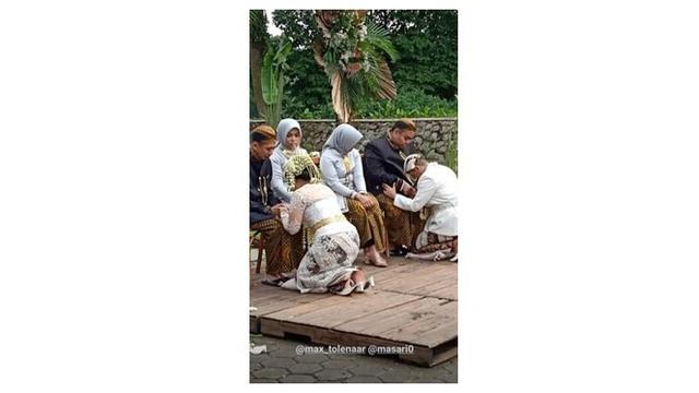 Indro Jadi Saksi, Ini 7 Potret Pernikahan Satrio Anak Dono Warkop