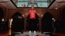 Alaeddine Ajaraie tampil hebat di Indian Super League 2024/2025. Alaeddine sukses menjadi top scorer dengan koleksi 23 gol serta tujuh assist, sekaligus dinobatkan sebagai Pemain Terbaik. (Foto: Dok Persija)