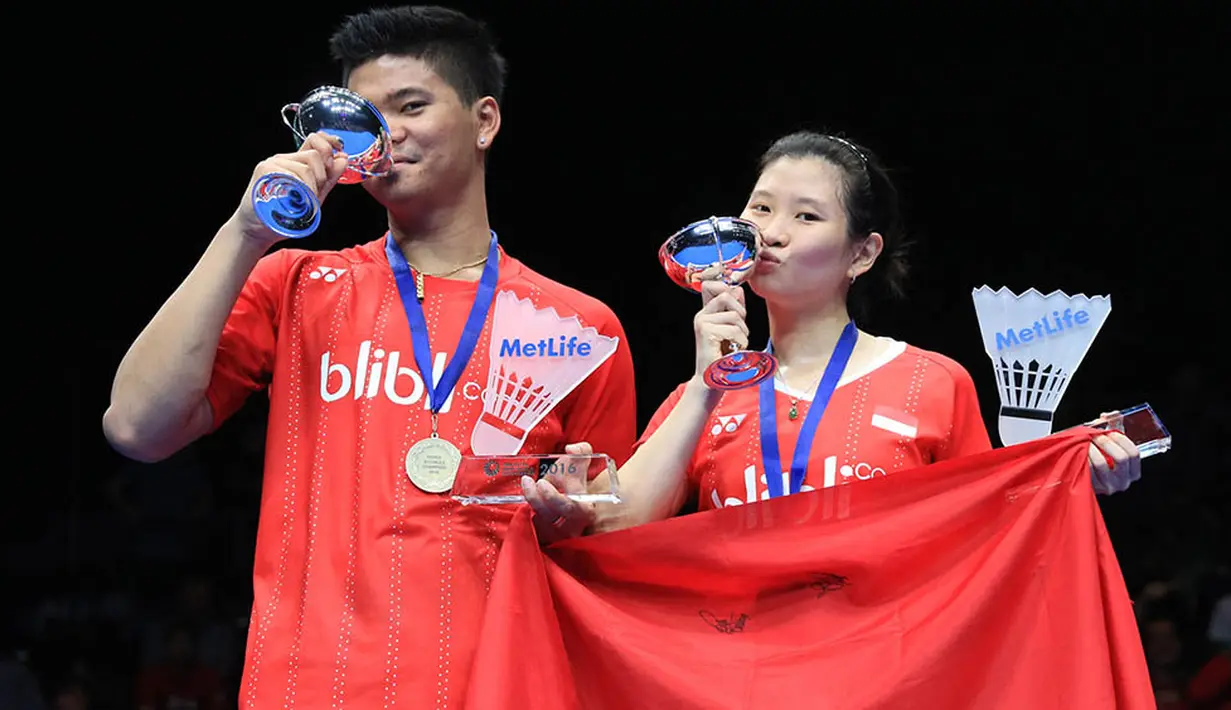 Kemenangan ini merupakan sebuah kejutan, karena sejak awal pasangan Praveen/Debby bukan menjadi unggulan pada turnamen bergengsi ini. (PBSI/Nafielah)