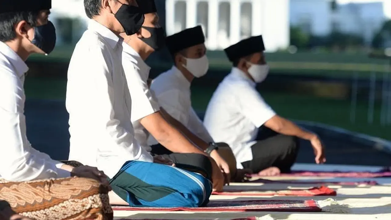 Mengintip Perayaan Lebaran Presiden Jokowi di Istana Bogor