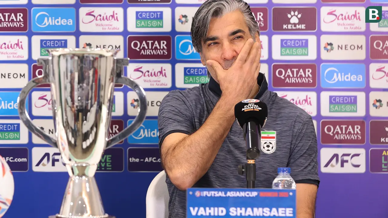 Pelatih Timnas Futsal Iran, Vahid Shamsaei