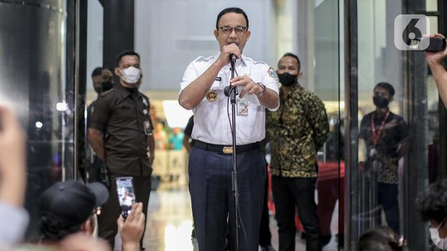 Ekspresi Anies Baswedan Usai 11 Jam Diperiksa KPK