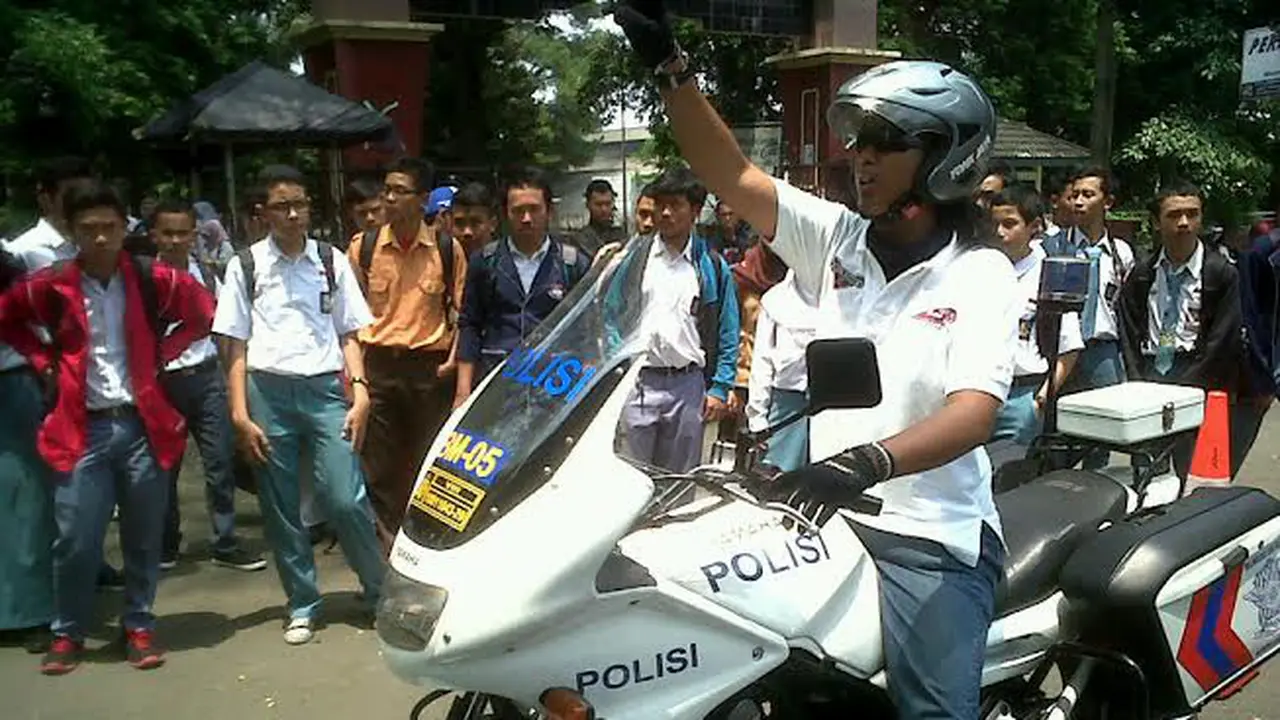 Kurangi Kemacetan Bogor, 1000 Pelajar Kampanye Tertib Lalu Lintas