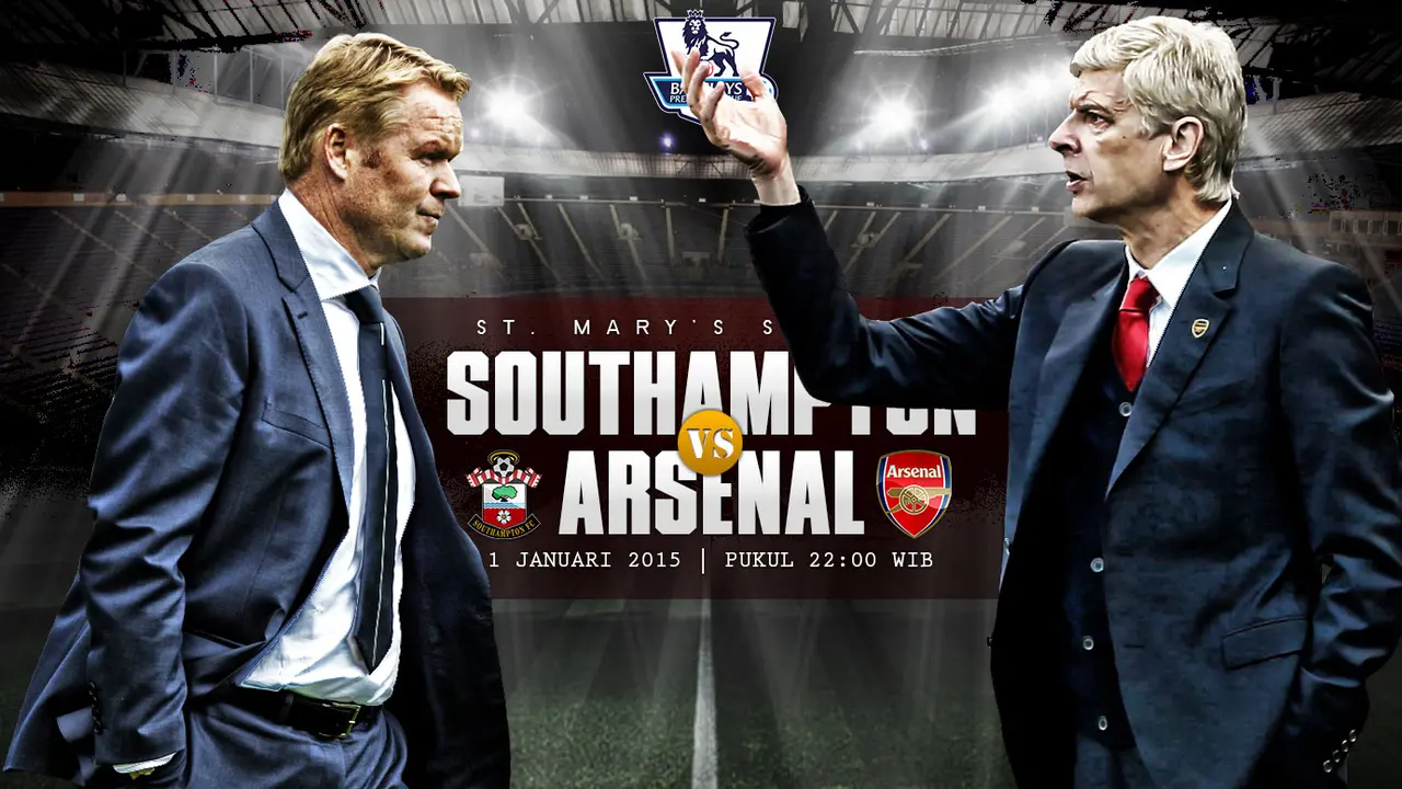 Prediksi Southampton vs Arsenal (Liputan6.com/Yoshiro)